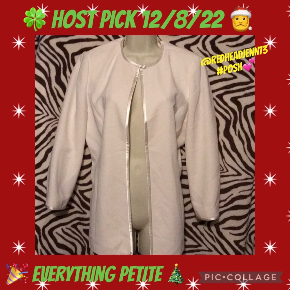 Studio g petite 12p Blazer 🍒 fully lined